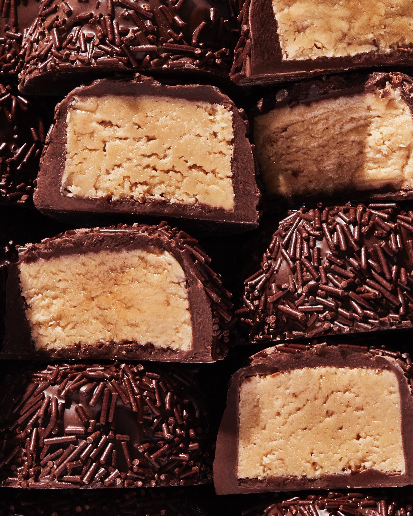 Close up or See's Bordeaux 