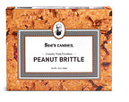 Box of 10 oz peanut brittle