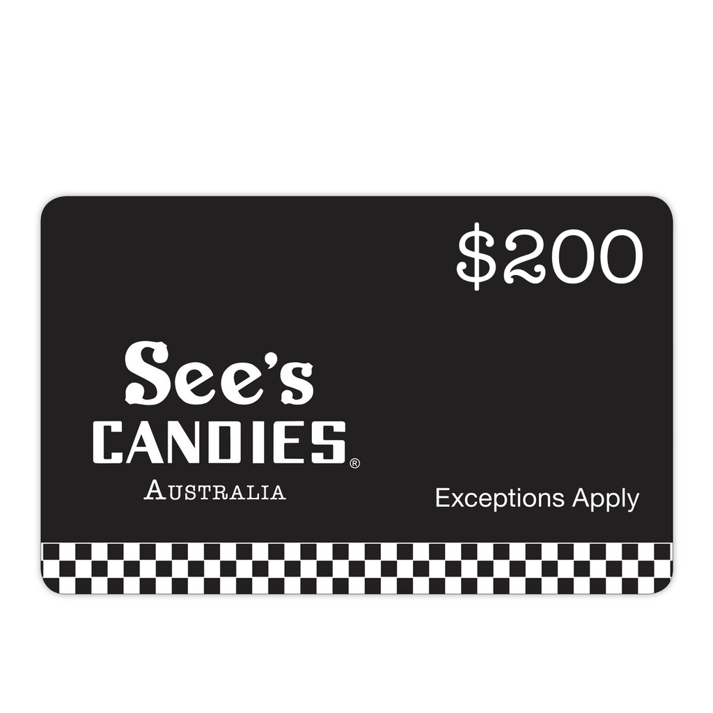 See's Candies Gift Card