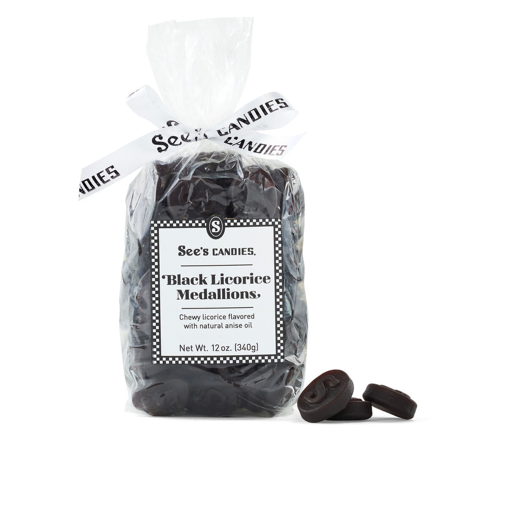 Black Licorice Medallions
