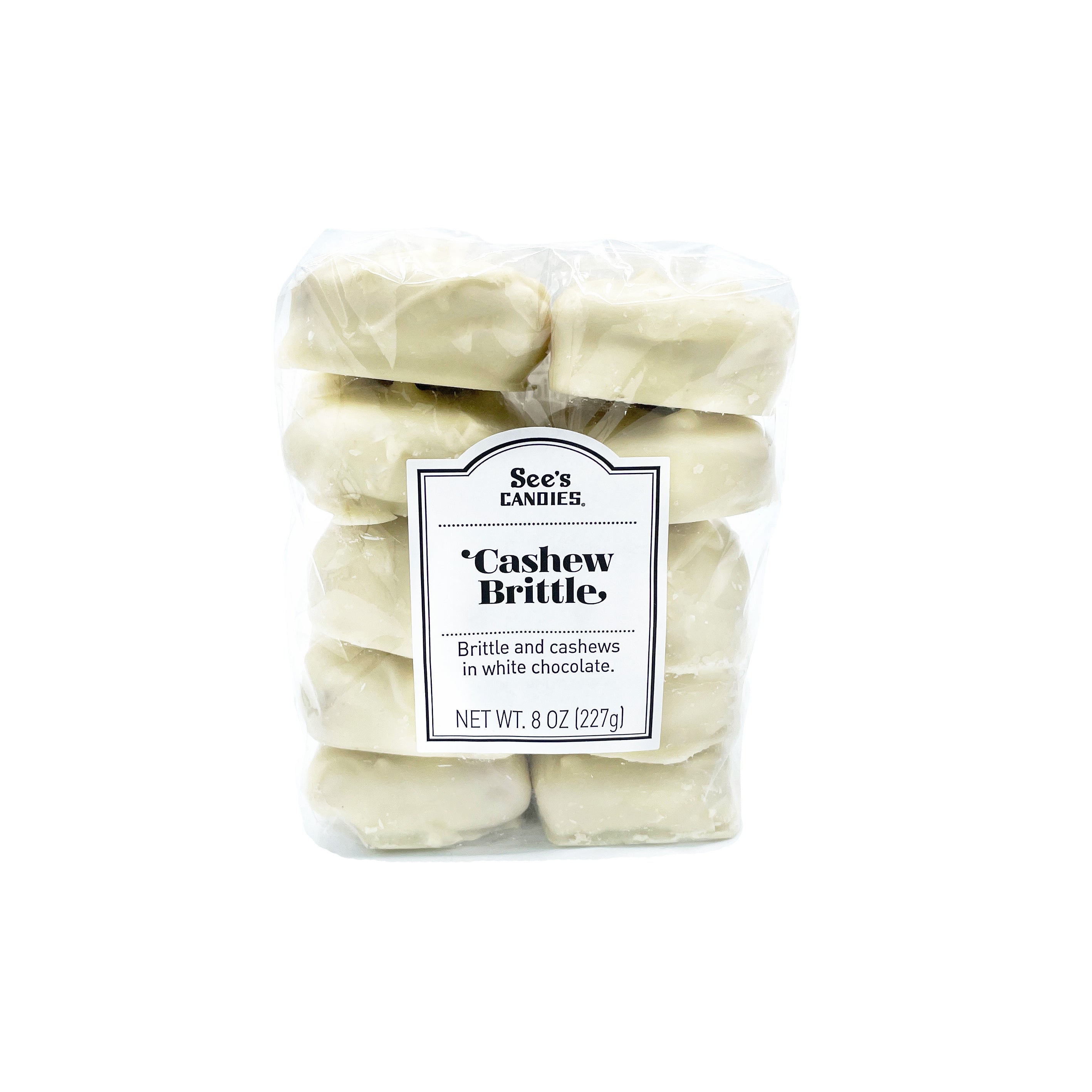 Cashew Brittle 8oz Bag