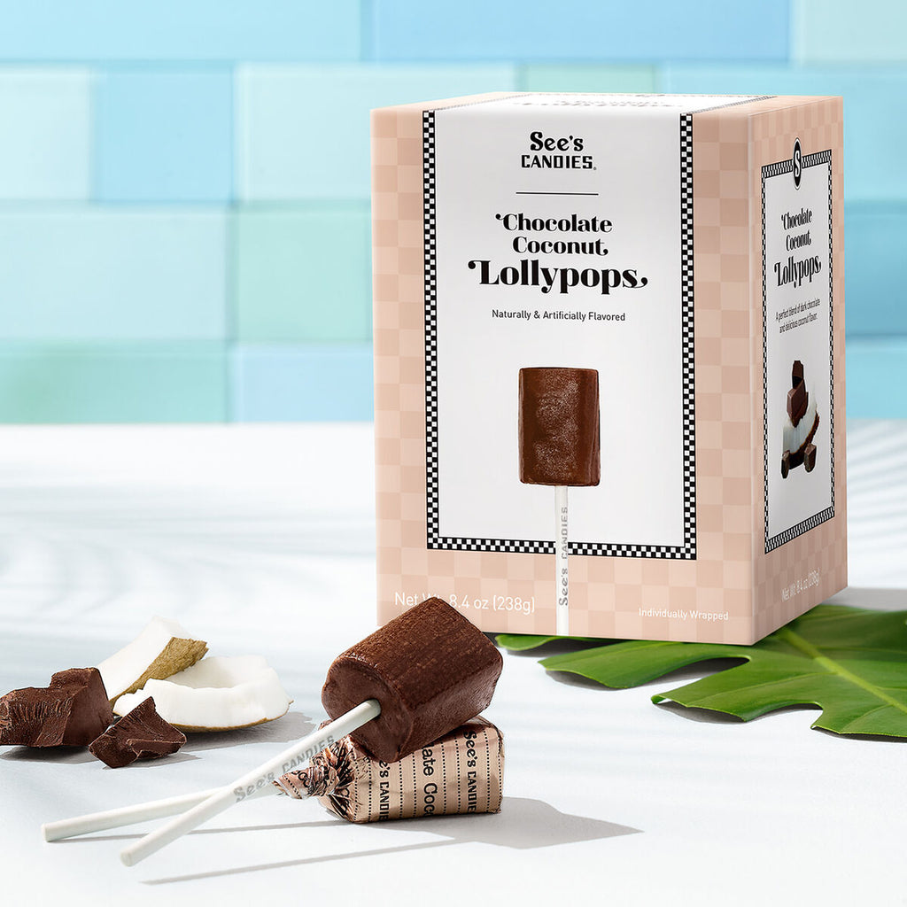 Chocolate Coconut Lollypop