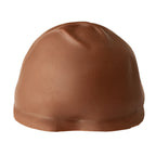 Chocolate-covered beverly chocolate with nuts/pecans on a white background side view