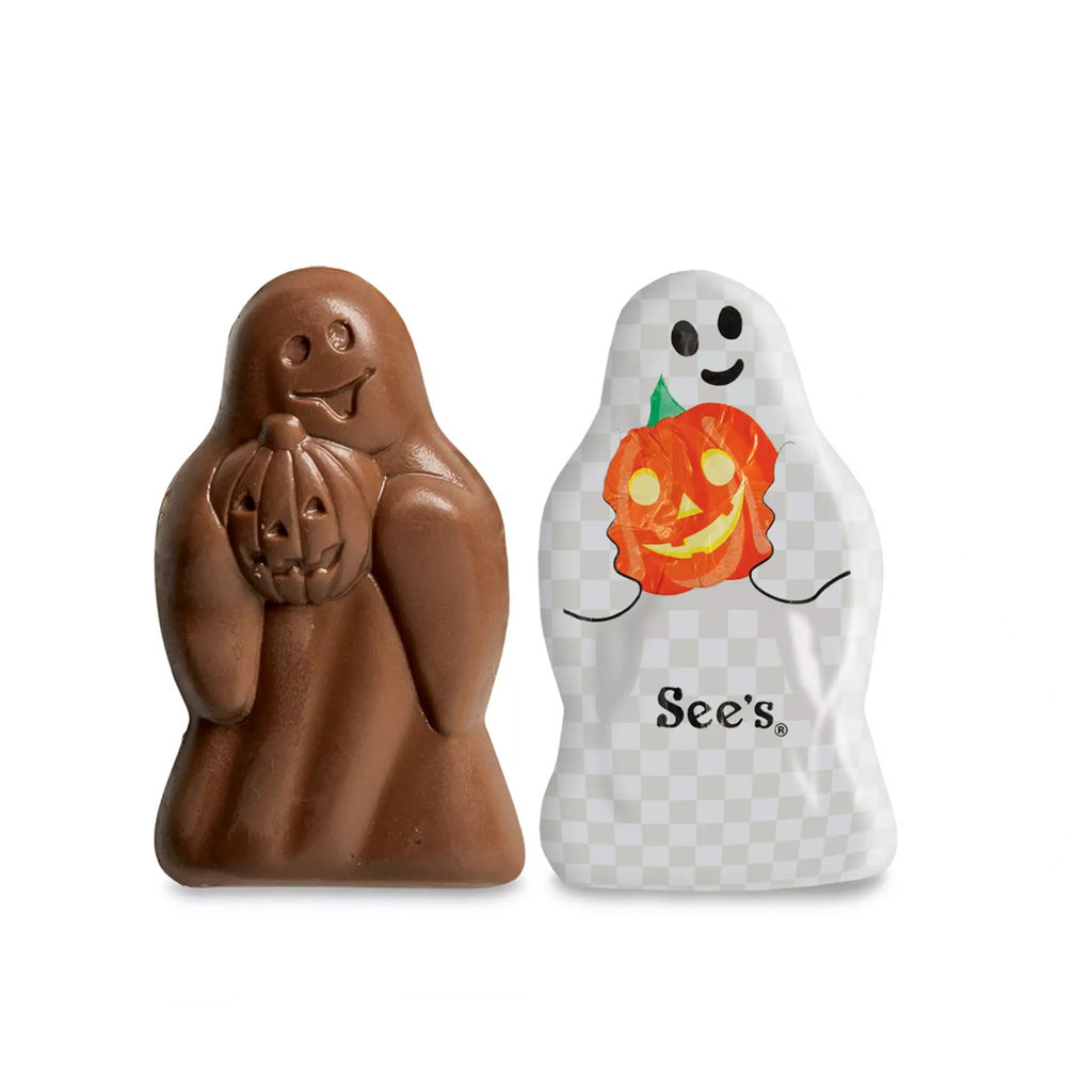 Milk Chocolate Ghosts