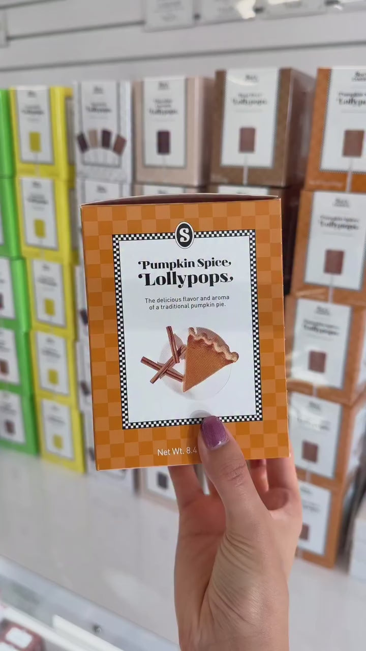 Pumpkin Spice Lollypop Unboxing