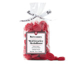 Red Licorice Medallions