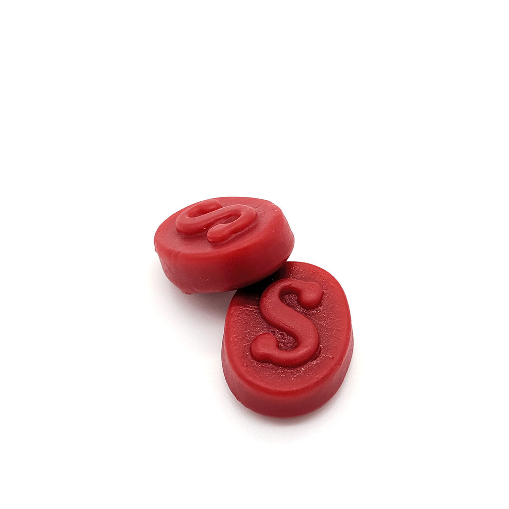 Red Licorice Medallions