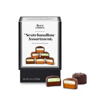 Box of See's Candies Scotchmallow Assortment on a white background
