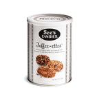 1lb can of See's Toffee-ettes on white background