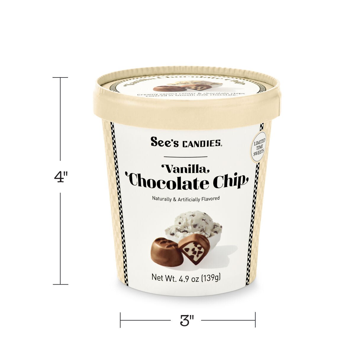 Vanilla Chocolate Chip Tub