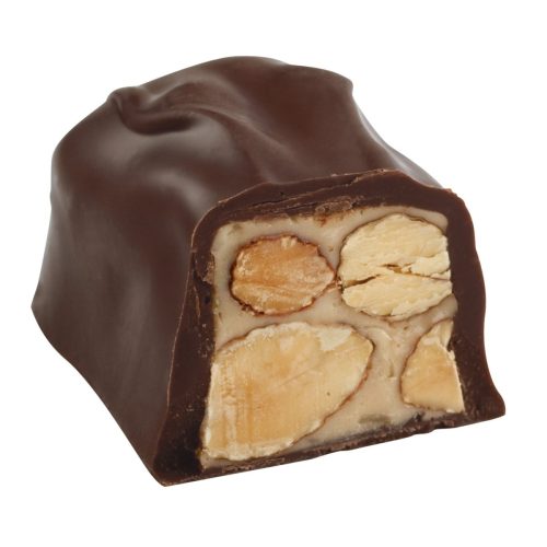 Dark Almond Nougat<br /><br /><i>Honey nougat and roasted almonds clad in dark chocolate</i>