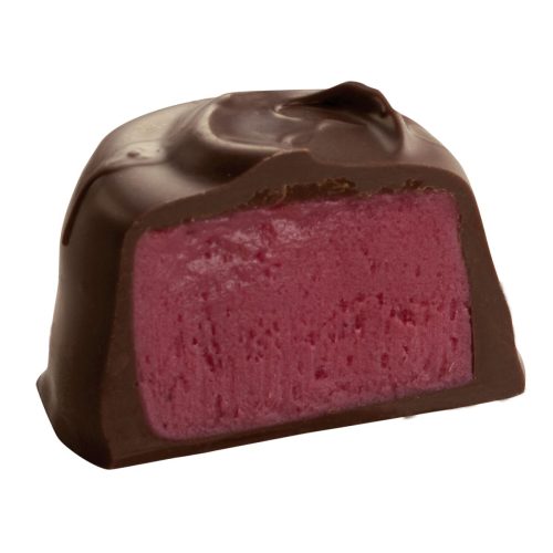Dark Raspberry Cream<br /><br /><i>Creamy raspberry soft center with dark chocolate shell</i>