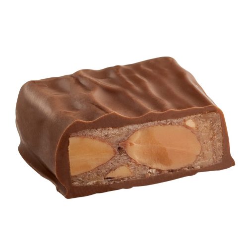 Milk California Brittle<br /><br /><i>Milk Chocolate clad crunchy brittle with almonds</i>